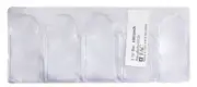 Pack of 100 Frame A Coin 1 oz Silver Bar Clear Soft Vinyl Sleeves - #2565