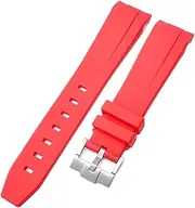[KLVN] Camouflage Strap for Omega for Swatch MoonSwatch Curved End Silicone Rubber Bracelet Men Women Sport Watch Band Accessorie 20mm
