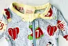 Munki Munki Countdown to Christmas Footed 1pc Sleeper Pajamas Boys 0-3 Months