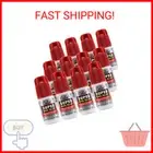 Cala Super Nail Glue Professional Salon Quality | Quick and Strong (12 Bottles)