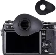 JJC Oval Shape Rotatable Eye Cup Eyepiece Eyeshade Viewfinder Protector For Fujifilm Fuji X-T3 XT3 X-T2 X-T1 GFX-50S X-H1 GFX100, Replaces Fujifilm EC-XT L, EC-GFX, EC-XT M, EC-XT S and EC-XH W Eyecup