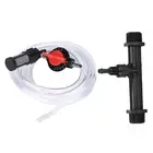 Garden Irrigation Device Kit Fertilizer Injector Switch Filter Water Tube NEW