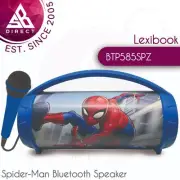 Lexibook BTP585SPZ Spider-Man Bluetooth Speakers with Lights & Mic│1200 mAh│Blue