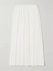 [Purdey] Purdey - Pleated Jersey Tennis Skirt - Ivory - x small x small Ivory