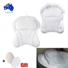 Luxury Bath Pillow Cushion Spongy Spa Headrest Home Non Slip Relaxing Bathtub