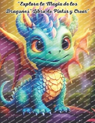 "Explora la Magia de los Dragones": "Libro de Pintar y Crear" by Heber San Paper