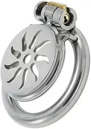 SM Sex Toys Inverted Chastity Cage Chastity Lock Stainless Steel Male Metal Beginner Device Penis Ring