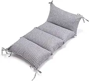 Best Season Climbing Arch Cushion, Pillow for Montessori Rocker, Floor Lounger Seats Pillow and Cover, Play Cushions for Kids Indoor, Toddler Nap Mat with Machine Washable Cotton Cover (Grey Star)