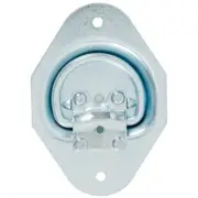 KEEPER 89523 3-1/2-inch Recessed Oval Plate Strap Tie-Down Anchor Point