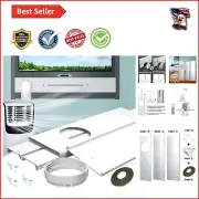 Lightweight Portable AC Window Kit with Seamless Connection and Accessories