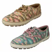 Ladies Caterpillar Canvas Shoes "Fray"