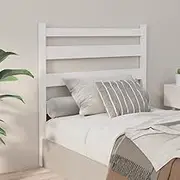 Bed Headboard, Beds Head Frame White 96 cm Solid Wood Pine