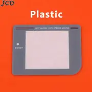 JCD 8models Screen Lens Cover For Gameboy Game Boy DMG For GB Display Screen protector lens Plastic Glass Gray Plastic