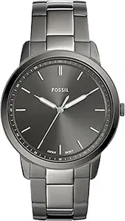 [FOSSIL] Minimalist Men's Watch with Leather or Stainless Steel Band, Chronograph or Analog Watch Display with Slim Case Design