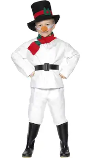 Snowman Boys Christmas Fancy Dress Costume