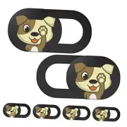 Laptop Camera Cover Slide Cute-6PCS,Webcam Cover Slide for MacBook Pro, Dog