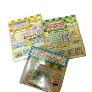 A set of 3 Origami Play Origami Paper FlowerShop,Boutique,Kitchen Japan