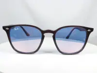 在飛比找Yahoo!奇摩拍賣優惠-『逢甲眼鏡』Ray Ban雷朋 全新正品 太陽眼鏡 深棕膠框