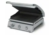 Roband Grill Station 8 slice, smooth non stick plates, 13 Amp - Commercial Sandwich Presses (RB-GSA815ST) - GSA815ST-RB