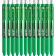 Papermate Box 12 Inkjoy Gel Pen Retractable Medium 0.7mm (Green)