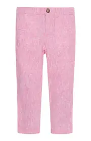 Hope & Henry Boys' Linen Suit Pant, Kids in Rose Linen at Nordstrom, Size 10