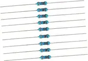 Gatuida Assorted Metal Film Resistors 2500 Pieces 50 Values 1/1% Tolerance Kit