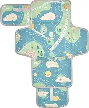 Reusable Toddler Changing pad with Tissue Pocket Diaper mat Changing pad for Girl & Boy