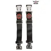 Fire Department Motorcycle Boot Clips