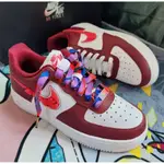 NIKE AIR FORCE 1 "LOVE FOR ALL" 紅白 情人節 愛心 休閒鞋 CV8482-600