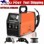 HITBOX 140A Portable Inverter Welder HIM200 MMA /MIG Gasless /Lift-TIG Welding
