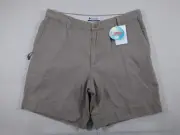 Columbia ROC Shorts Men's Size 36 Stonewashed Granite 8" Inseam Chino New