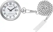 CITIZEN Reguno KL7-914-11 Solar Tech radio clock pocket watch White Silver New
