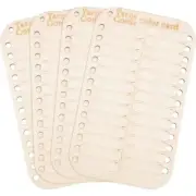 Wooden Thread Holder 26 Positions Floss 4 pcs Durable Convenient for Embroidery