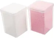 CRILSTYLEO 2-pack Removal Pads Lint- Wipes Nail Polish Remover Wipes for Easy Cleaning