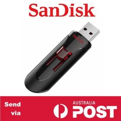 USB3.0 Flash Drive 16G 32G 64G 128G 256G SanDisk Cruzer Glide Memory Stick CZ600