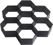 Honeycomb Hexagon Walk Maker Stepping Stone Reusable Paver Molds Brick Mould Cement Brick Mold DIY Garden Walkway Pavement
