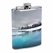 Winter D7 8oz Stainless Steel Hip Flask