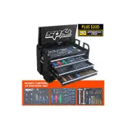 SP Tools 413Pcs Field Service Toolkit - Plus Bonus EVA Storage Trays Black