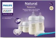 PHILIPS AVENT Giftset NEWBORN STARTER SET 4 BOTTLES 1 BRUSH 1 PACIFIER Gift Set