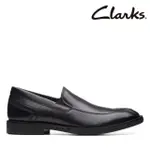 【CLARKS】男鞋 UN HUGH STEP 寬楦設計套穿樂福鞋(CLM69021D)