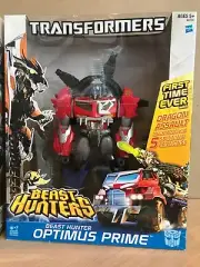 Transformers Prime Beast Hunter Optimus Prime with Dragon Assult