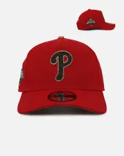 [New Era] New Era Philadelphia Phillies 'Year Of The Snake' 9forty A-frame Snapback Red/gold - Size ONE ONE Red/Gold