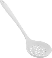 Silicone Kitchen Spoon Heat Resistant Non Stick Strainer Ladle for Effortless Scooping and Quick Cleaning Colander Spoon for Hot Pot and Cooking Scenarios