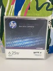 Genuine OEM HP LTO-6 Ultrium RW BaFe Data Cartridge 6.25TB* C7976B