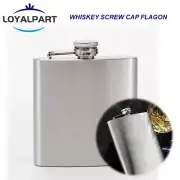 10 Oz Stainless Steel Liquor Pocket Hip Flask Alcohol Whiskey Screw Cap Flagon