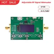 LF-6G 0-31.75dB Adjustable RF Signal Attenuator Module OLED Display DC 5V