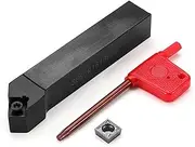 SSSCR1616H9 Rotating Tool Post 45 Degree Lathe with 1PC SCMT09T304. Internal Turning Tool Turning Tool