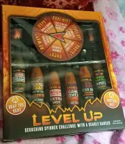 HOT SAUCE SCORCHING CHALLANGE HIGH VOLTAGE 6 BOTTLE + MORE SET