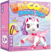 Remote Control Unicorn Robot Toys for Kids Age 3 4 5 6 7 8 Years Old: Robot Pets