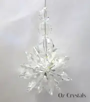 Extra Large Star Cluster Suncatcher made with Swarovski Clear Crystal - Gift Box